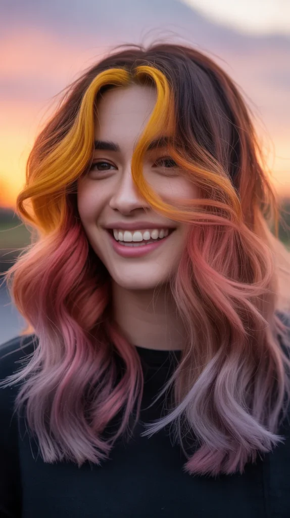 Sunset Hair: Capturing the Colors of the Sky