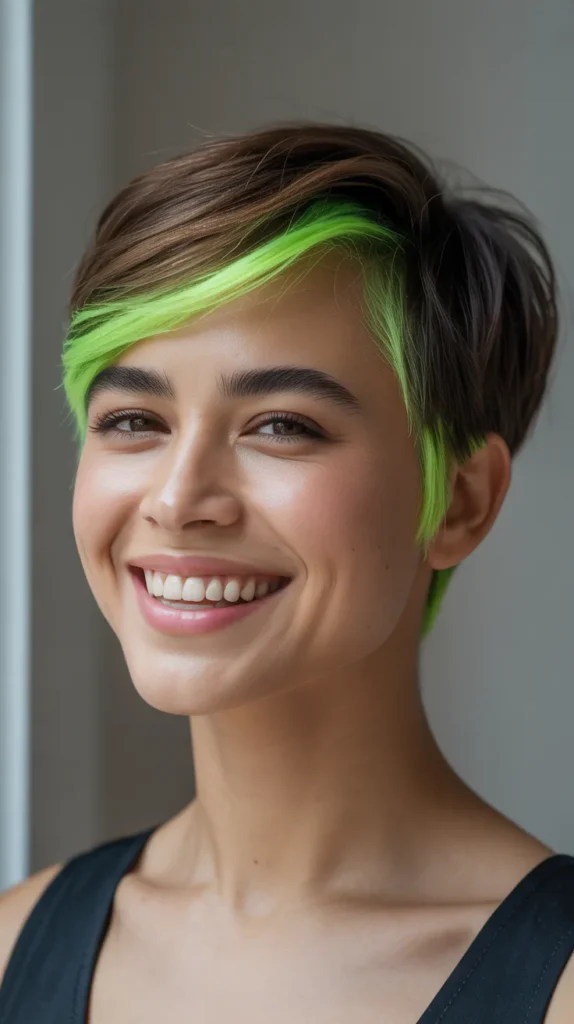 Neon Green Tips