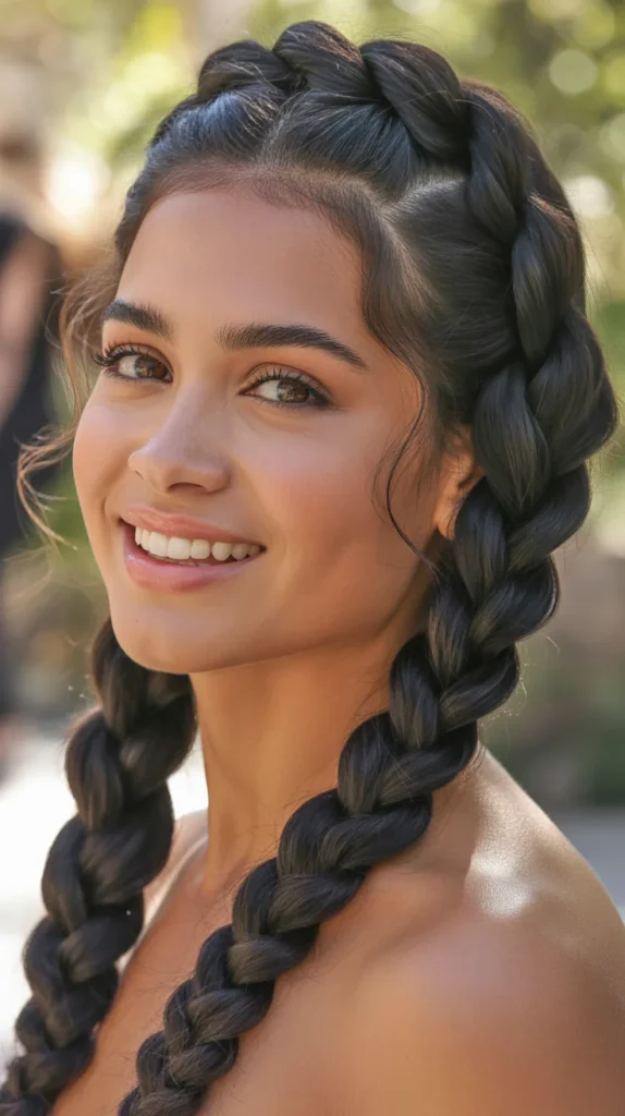Twisted Halo Braid
