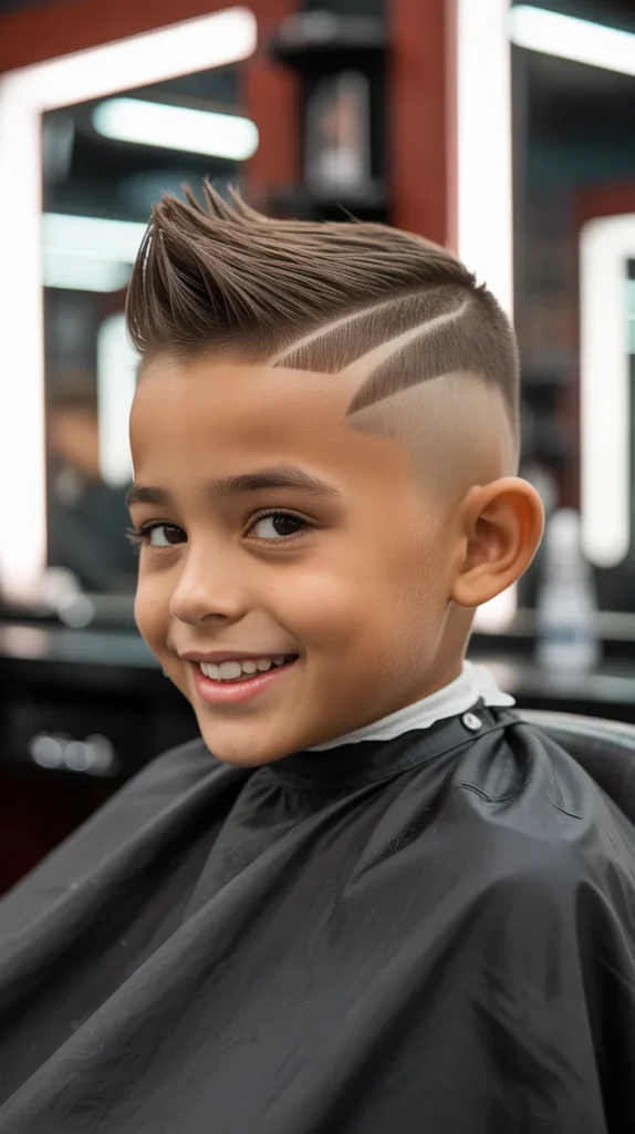Mohawk Fade for Boys