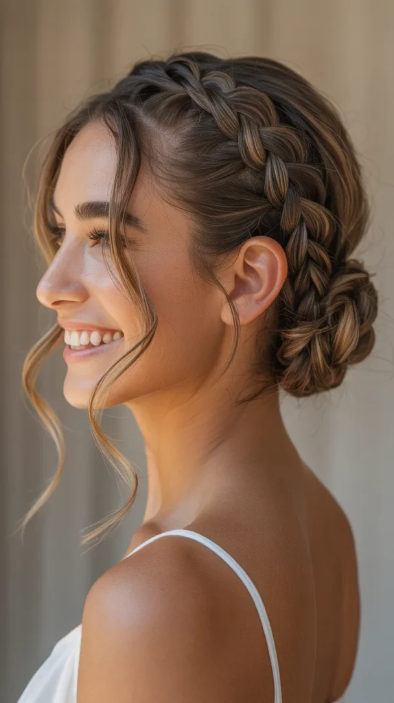 Braided Side Bun