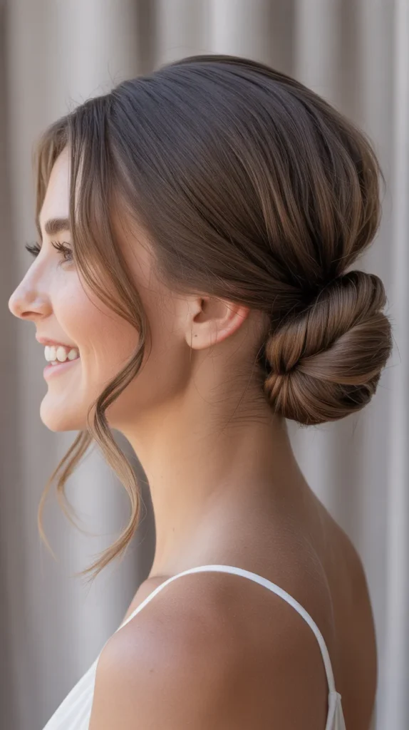 Effortless Low Bun