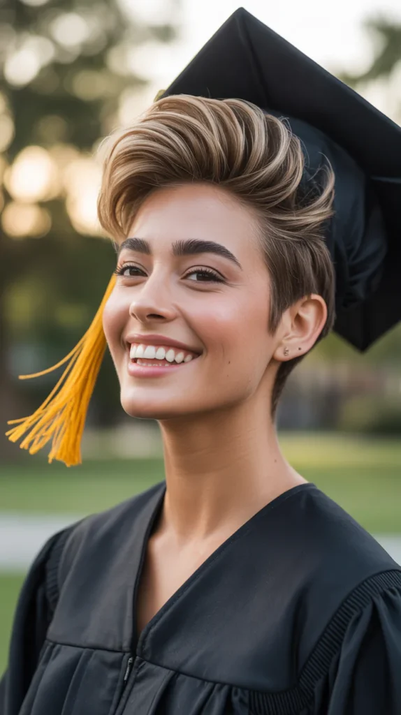 Pixie Cut with Volume
