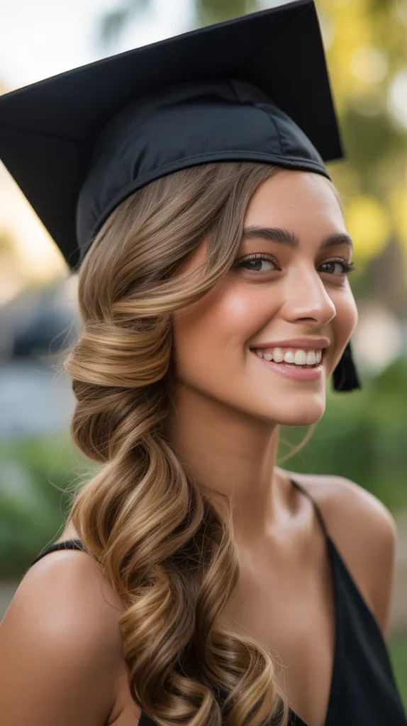 Low Side Twist with Curled Ends