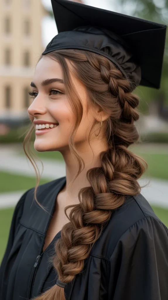 Soft Braided Ponytail