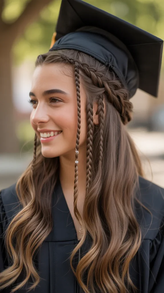 Braided Half-Up, Half-Down