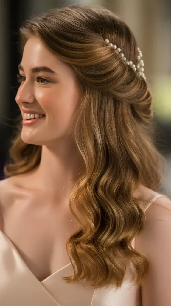 Half-Up with a Side Twist