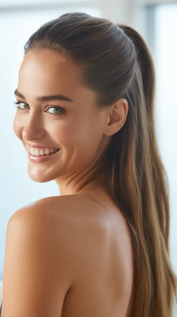 Effortless High Ponytail