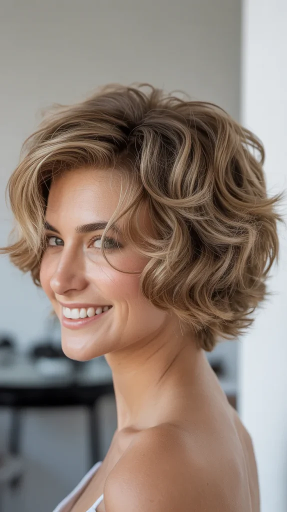  Short and Messy Beach Waves