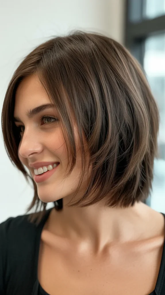 Short Choppy Bob for Fine Hair