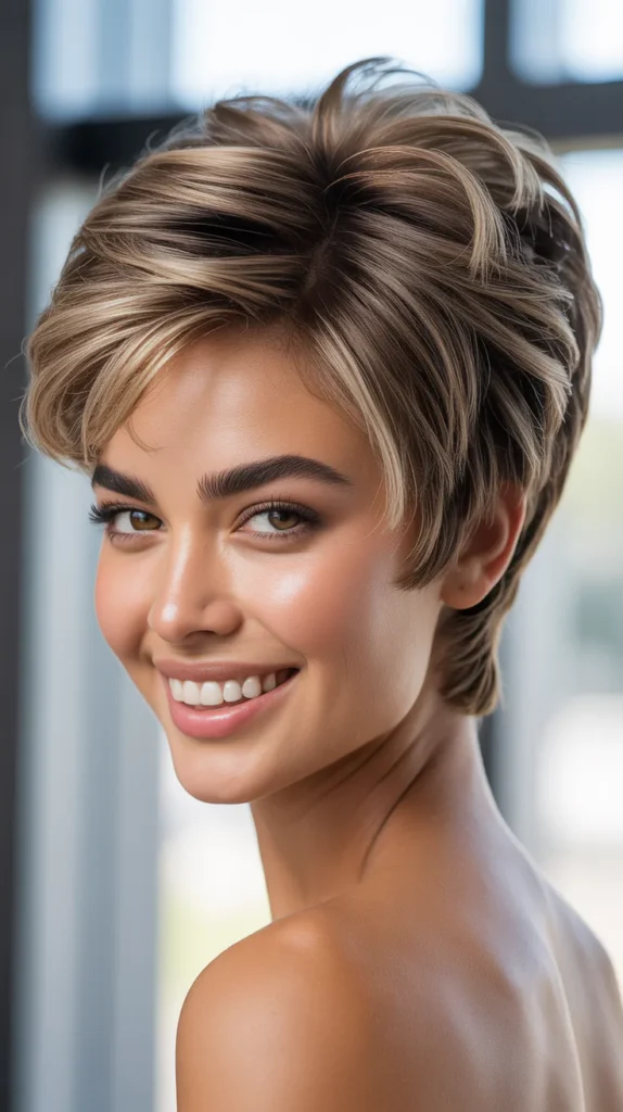 Layered Pixie with Volume