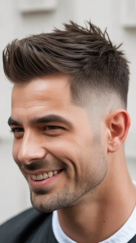 Short Brush-Up with a Fade