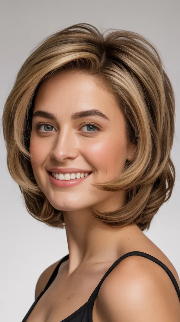 Layered Bob with Volume