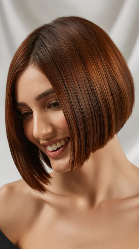 Sleek Inverted Bob