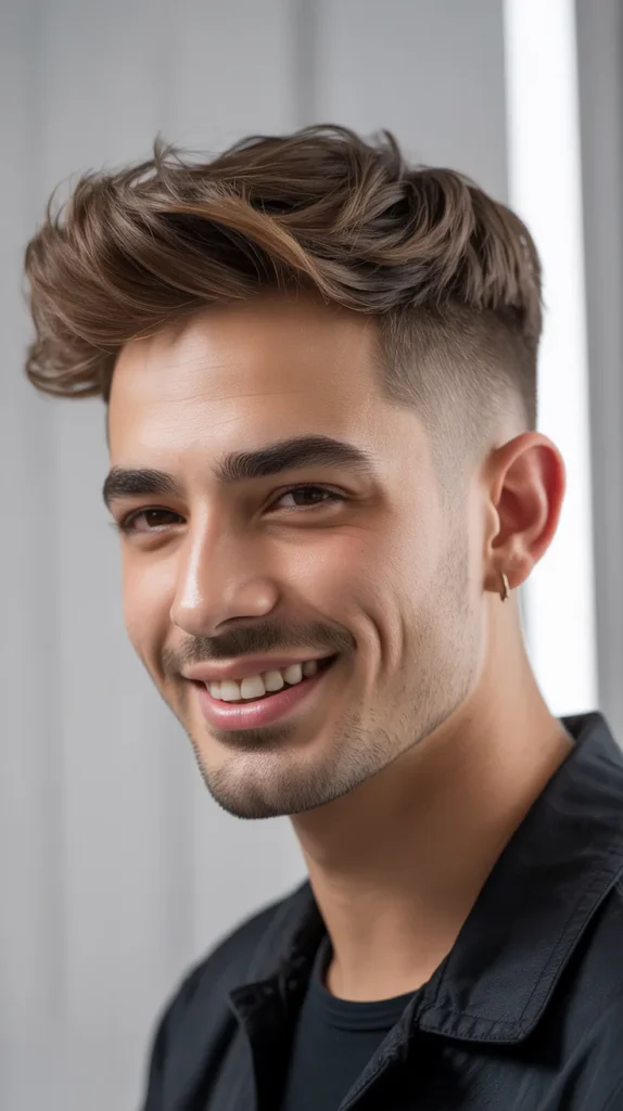  Crew Cut with a Soft Flow