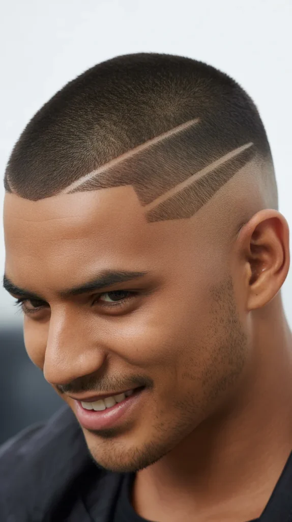 Buzz Cut with Undercut