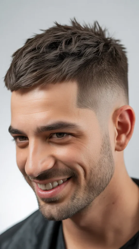 Short Crop with a Disconnected Fade