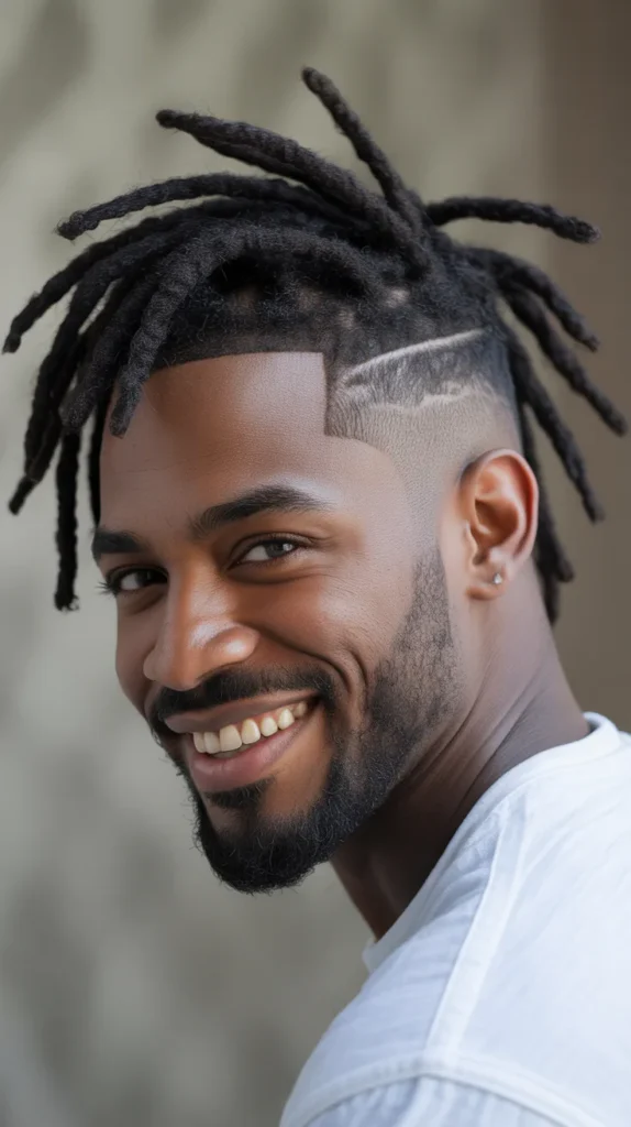 Mid Taper Fade with Dreads