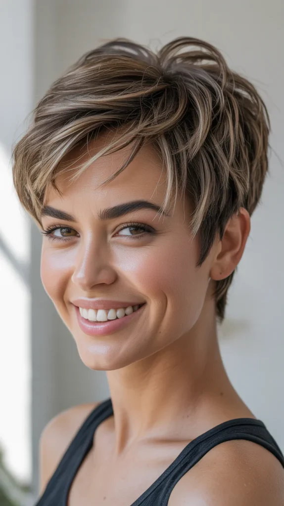Textured Pixie Cut