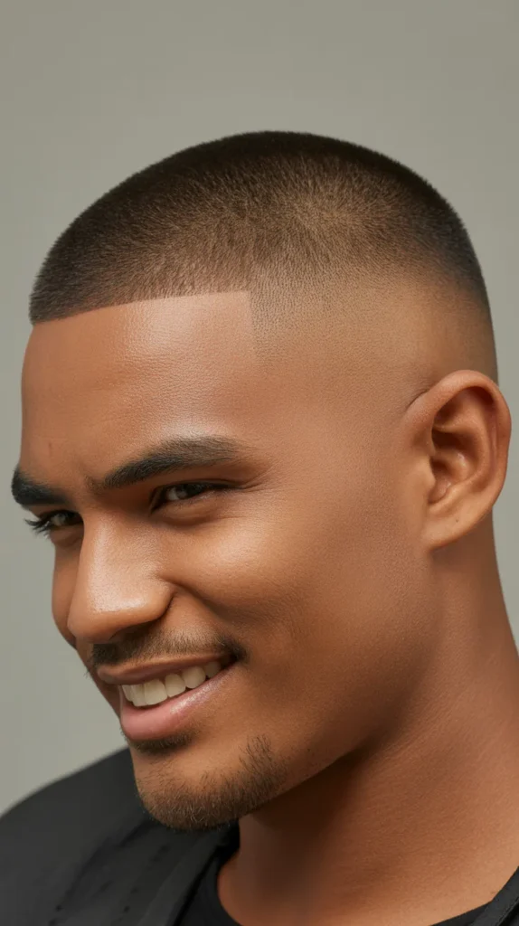 Buzz Cut with Tapered Sides