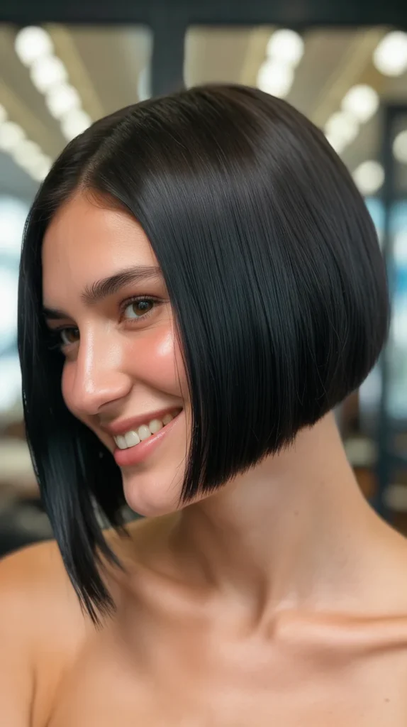 Black Inverted Bob