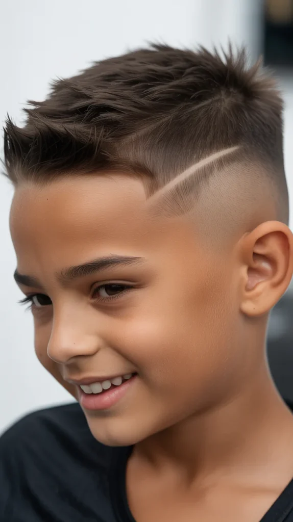 High Top Fade for Boys