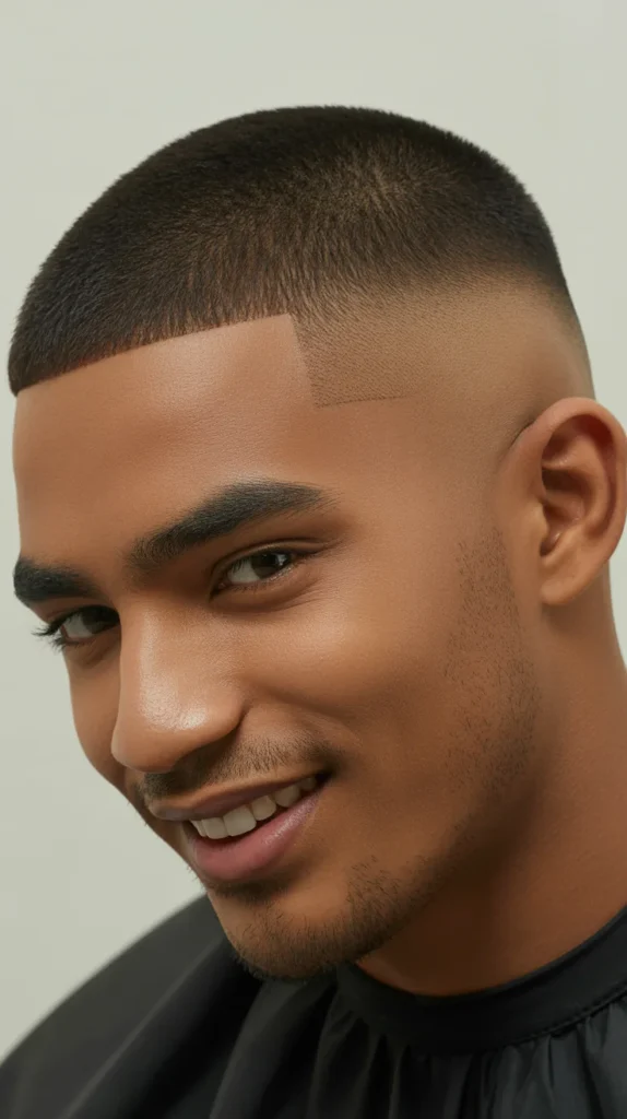 Low Fade Buzz Cut