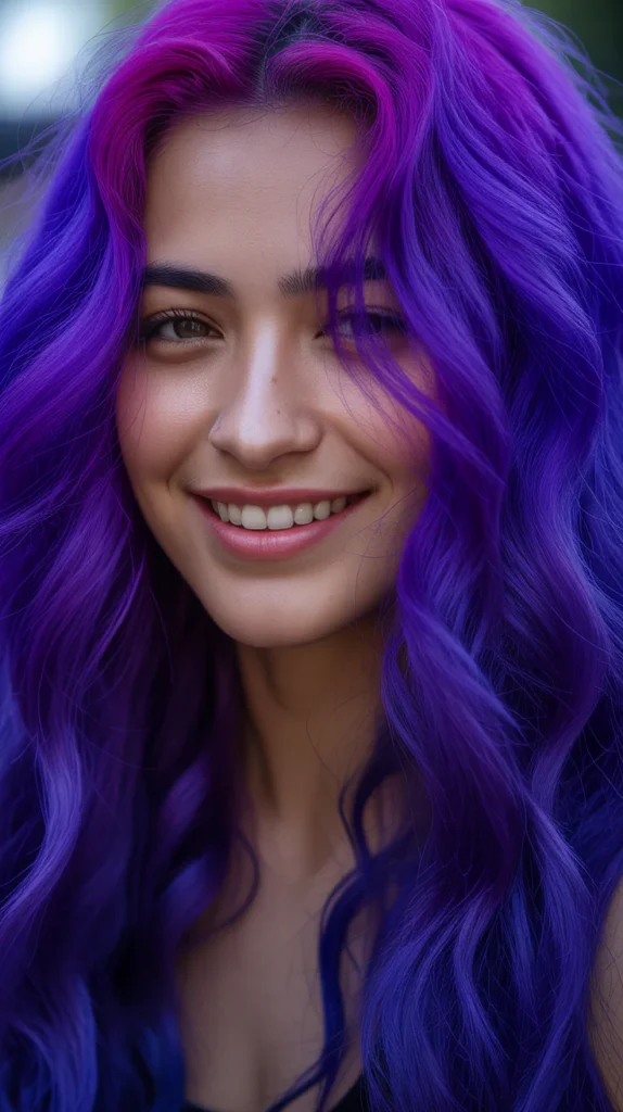 Electric Purple: Bold and Daring