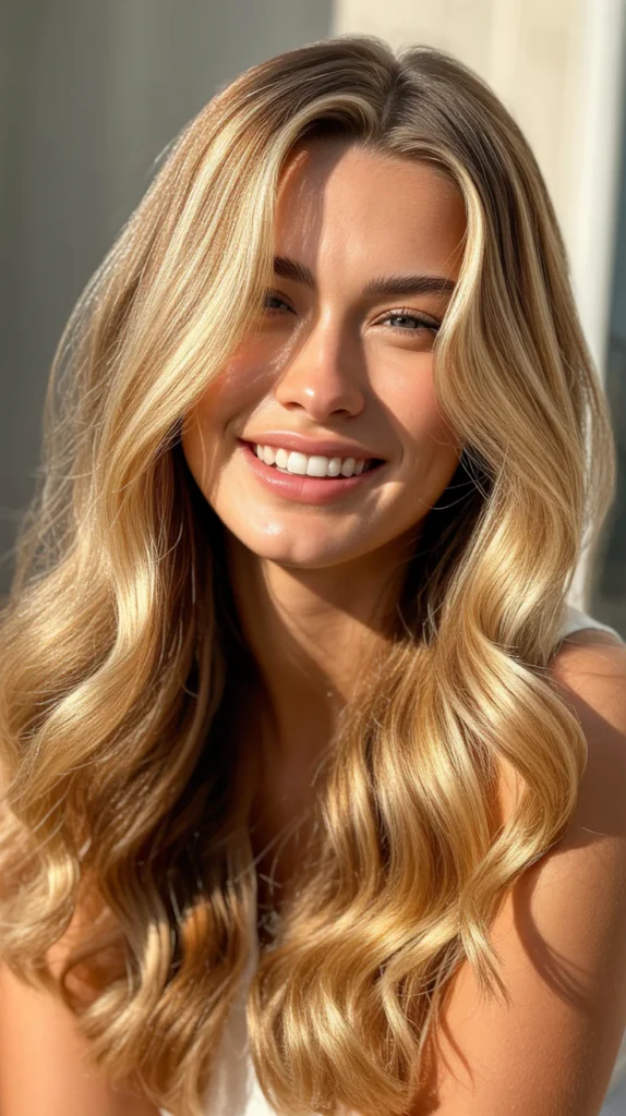 Golden Blonde: Warm and Luminous