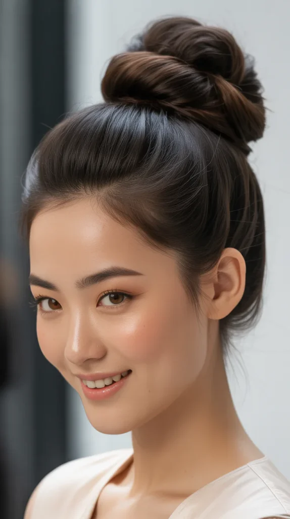 High Chignon Bun