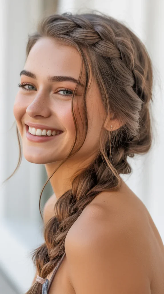 Simple Side Braid