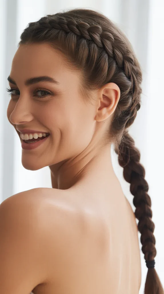 Rope Braid Ponytail