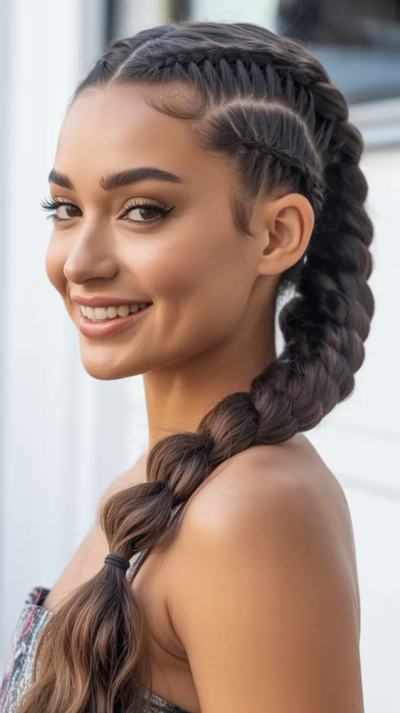 Long Braided Ponytail