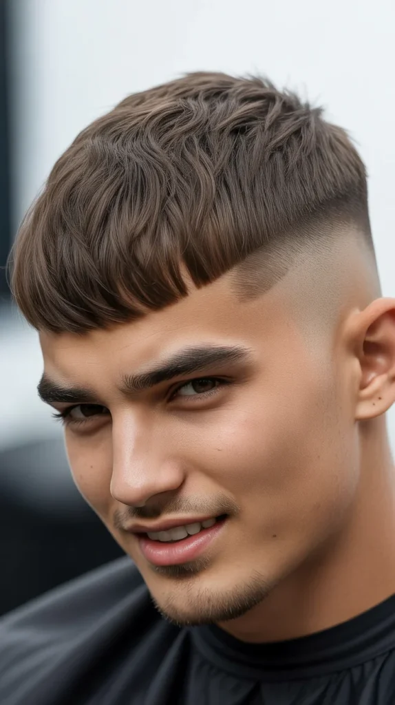 Fringe with Buzz Cut