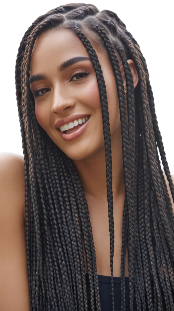 Long Braided Extensions