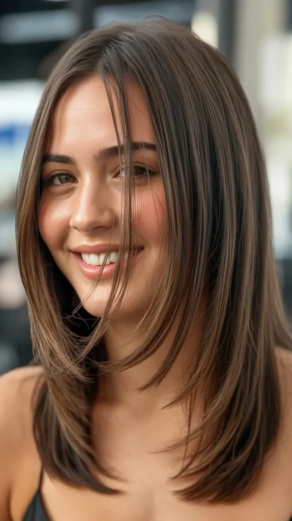 Long Shag with Straight Layers