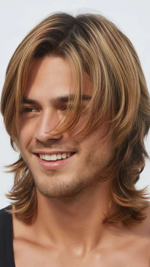 Layered Flow Hairstyle for Men