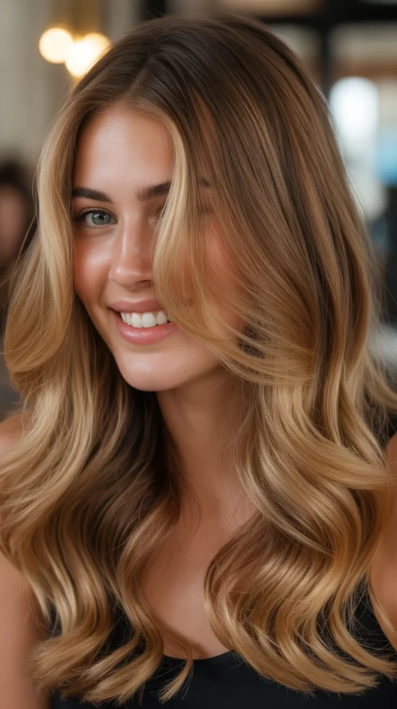  Darker Blonde with Caramel Ombre