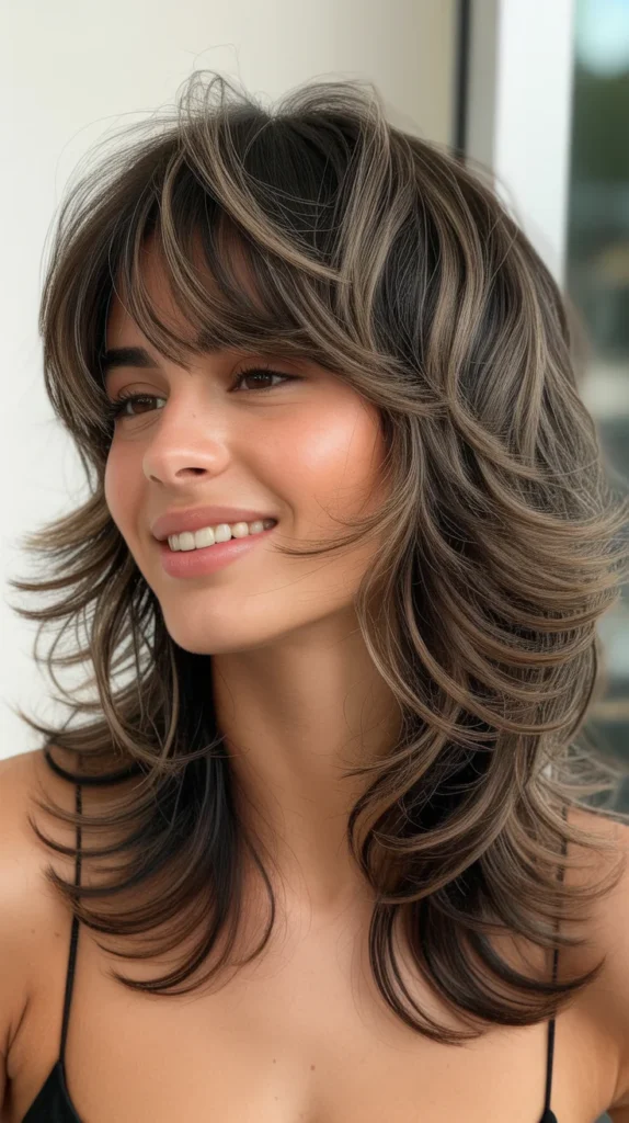 Long Shag with Shaggy Bangs