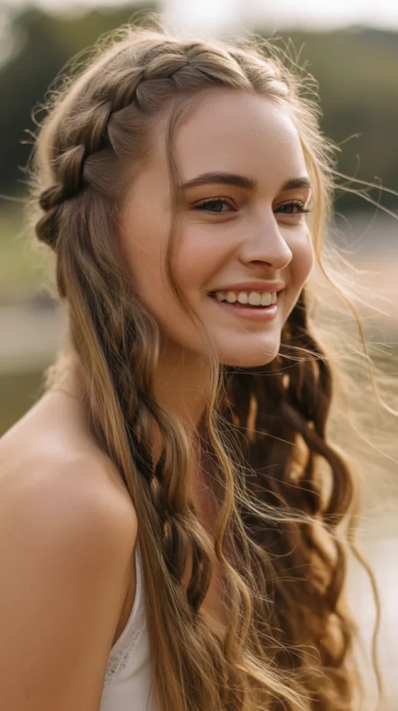 Romantic Loose Braids