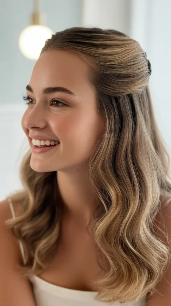 Half-Up, Half-Down with Waves