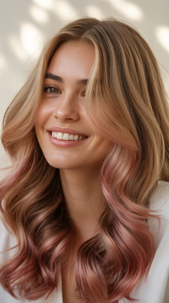 Deep Rose Darker Blonde