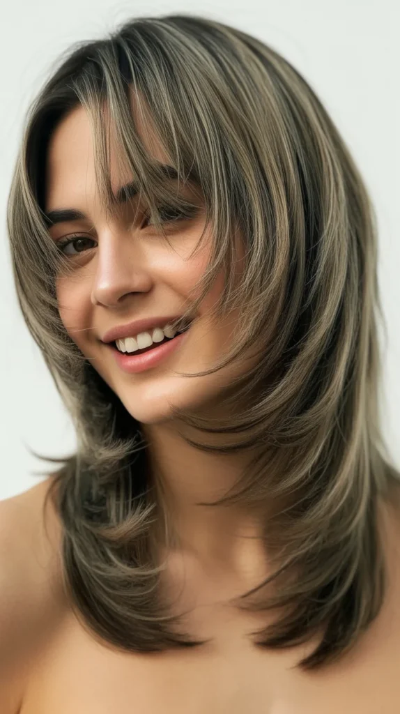 Long Shag with Layered Ends