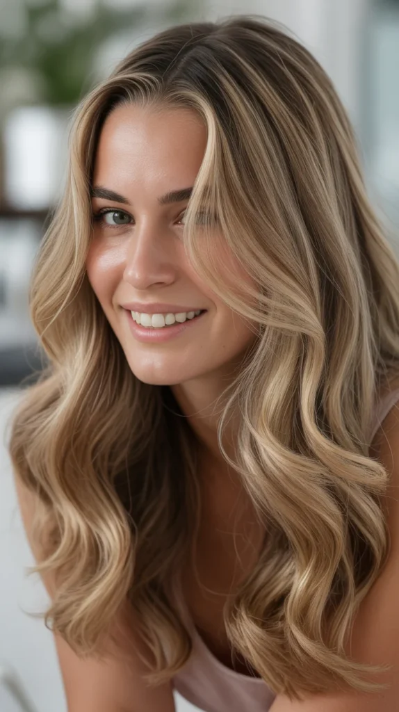 Darker Blonde with Subtle Highlights
