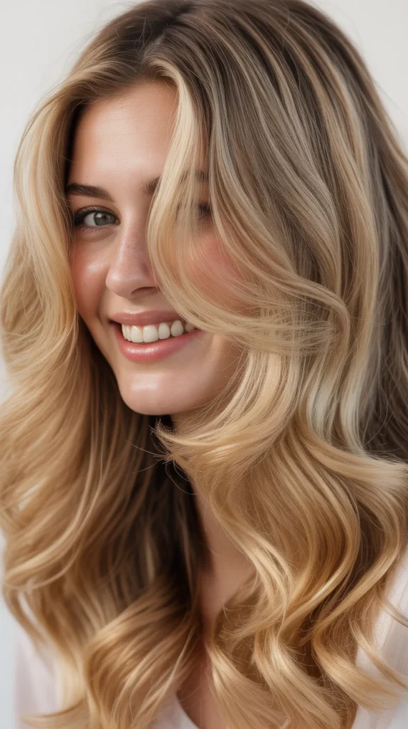 Champagne Blonde Highlights
