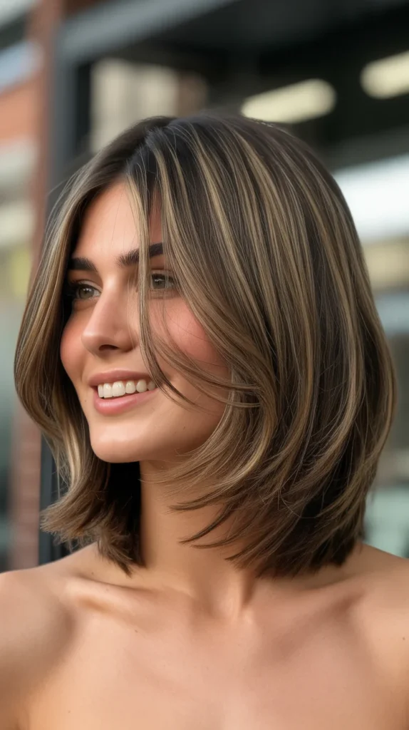 Long Choppy Bob (Lob)