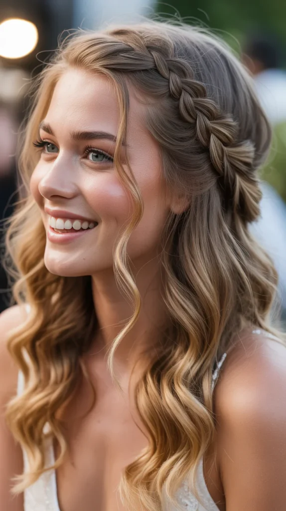 Side Braid with Loose Waves