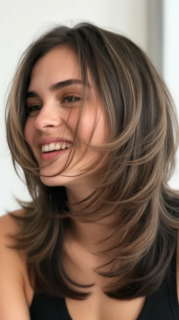 Long Shag with Swooping Layers