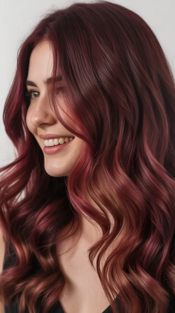 Burgundy Balayage