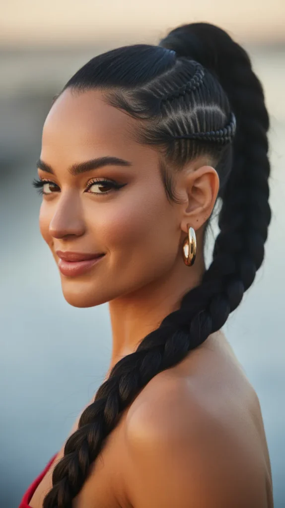 Sleek High Ponytail